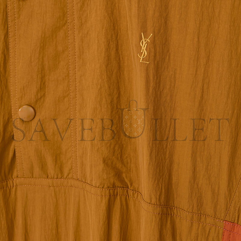 YSL CASSANDRE WINDBREAKER IN NYLON FAILLE 856269Y6J182607